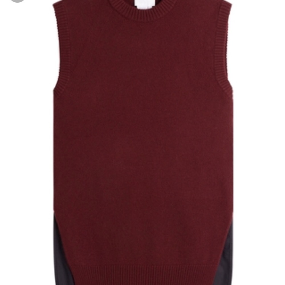 DKNY Sleeveless Sweater with tail